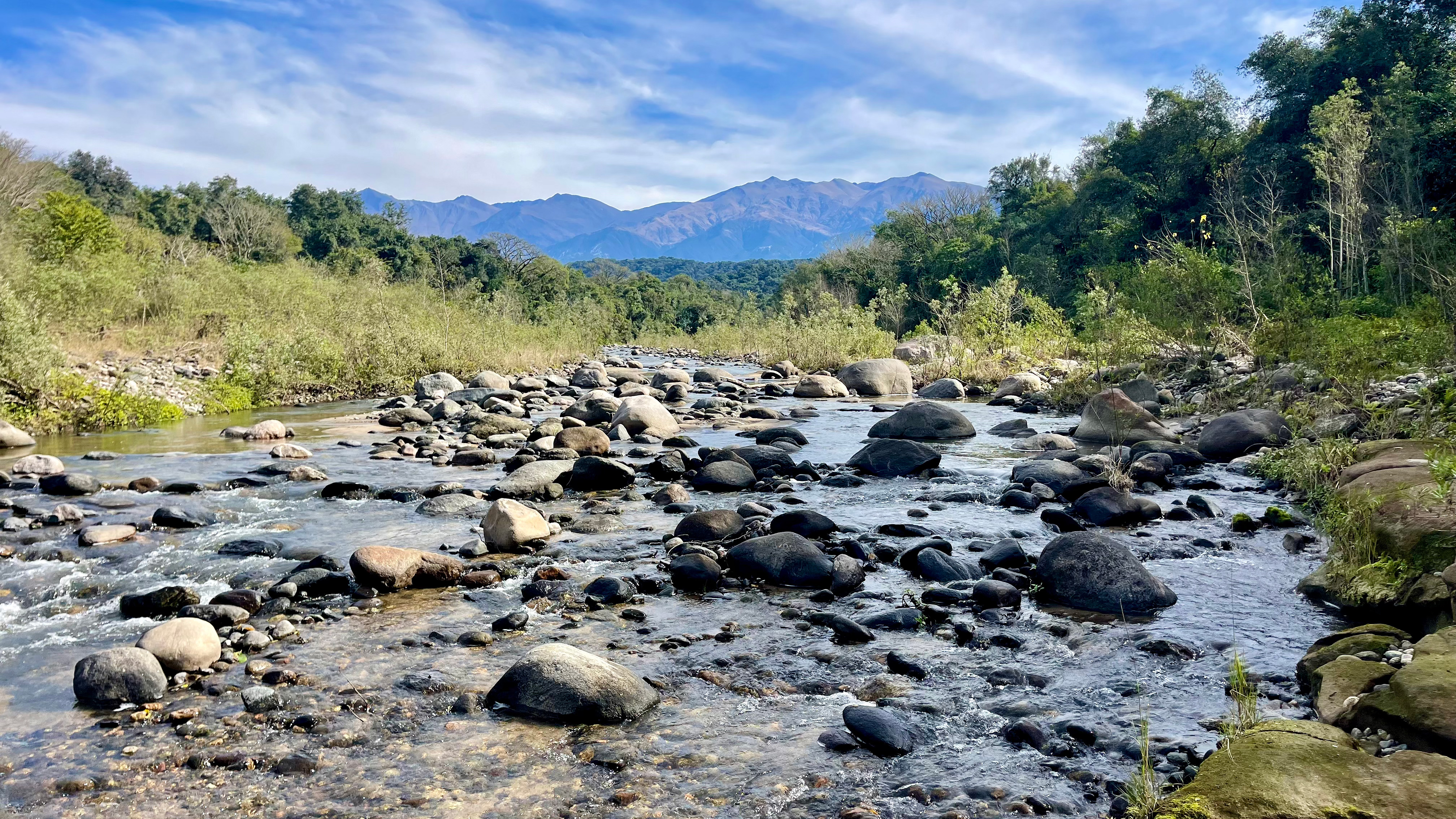 La Falda — working reserve with intact native forest